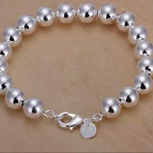 Silver Beads 925 Bracelet